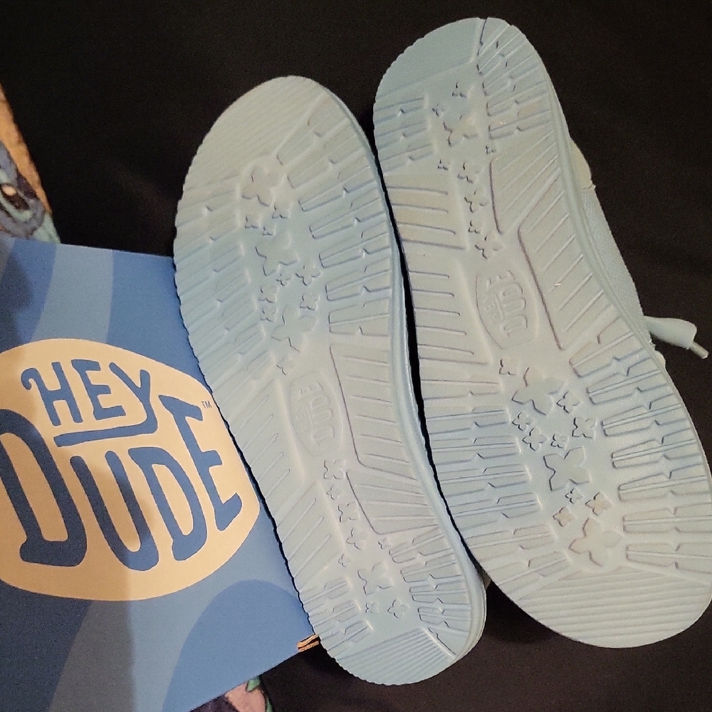 Hey Dude Wendy Funk Mono Blue Loafers - Picture 4 of 8